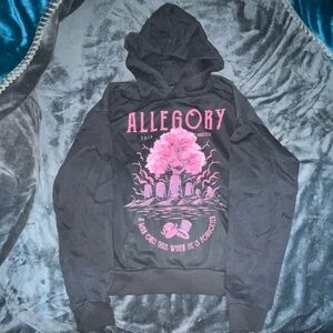 Anime One Piece Chopper Black Hoodie size L